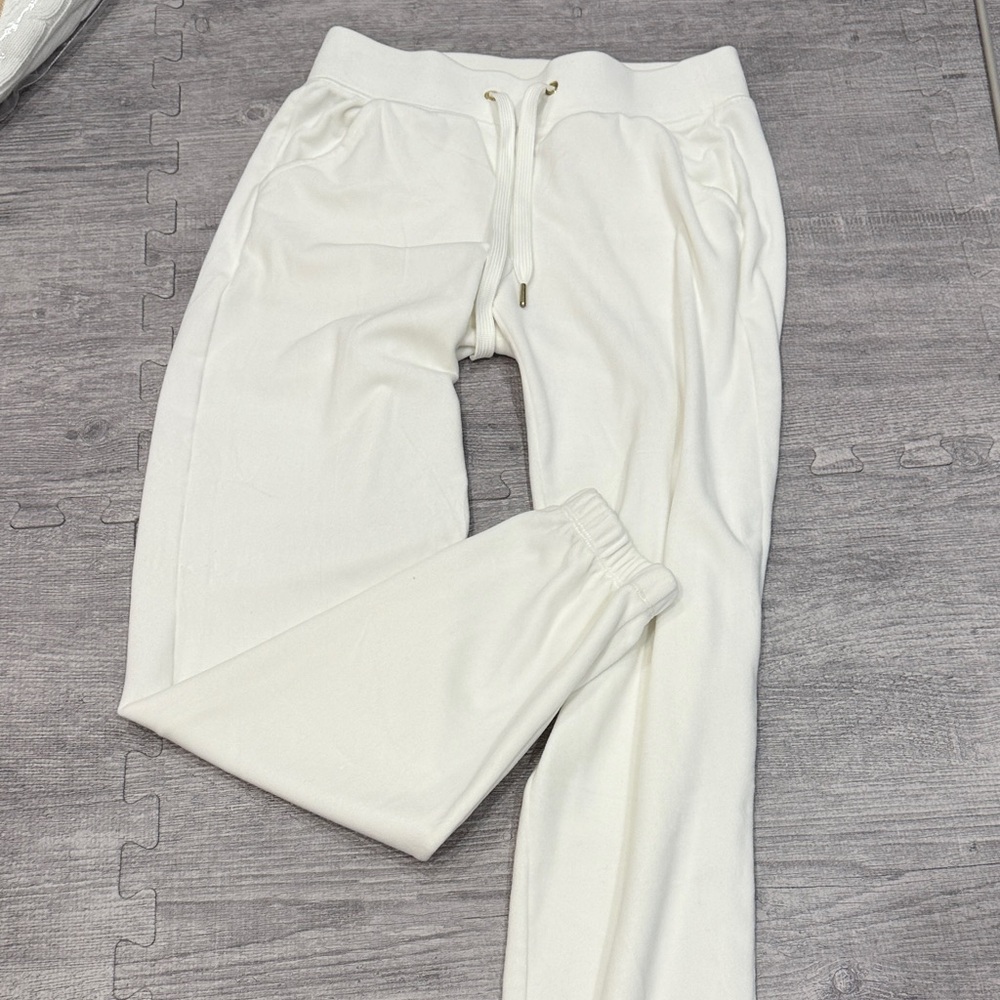 Juicy Couture Cream Joggers